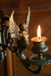 Chandelle au coin du piano